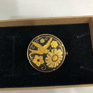 Damascene brooch from Spain